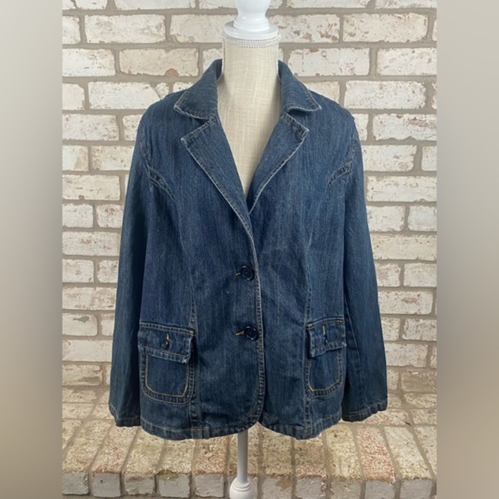 Vintage i.e. relaxed Denim Blazer